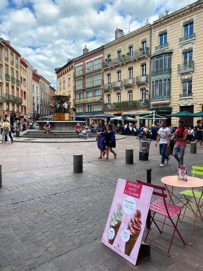 圖盧茲Meuble Tourisme Carmes 2 Etoiles, Entree Autonome,Wifi, Climatise, Petit Parking Prive公寓 外观 照片