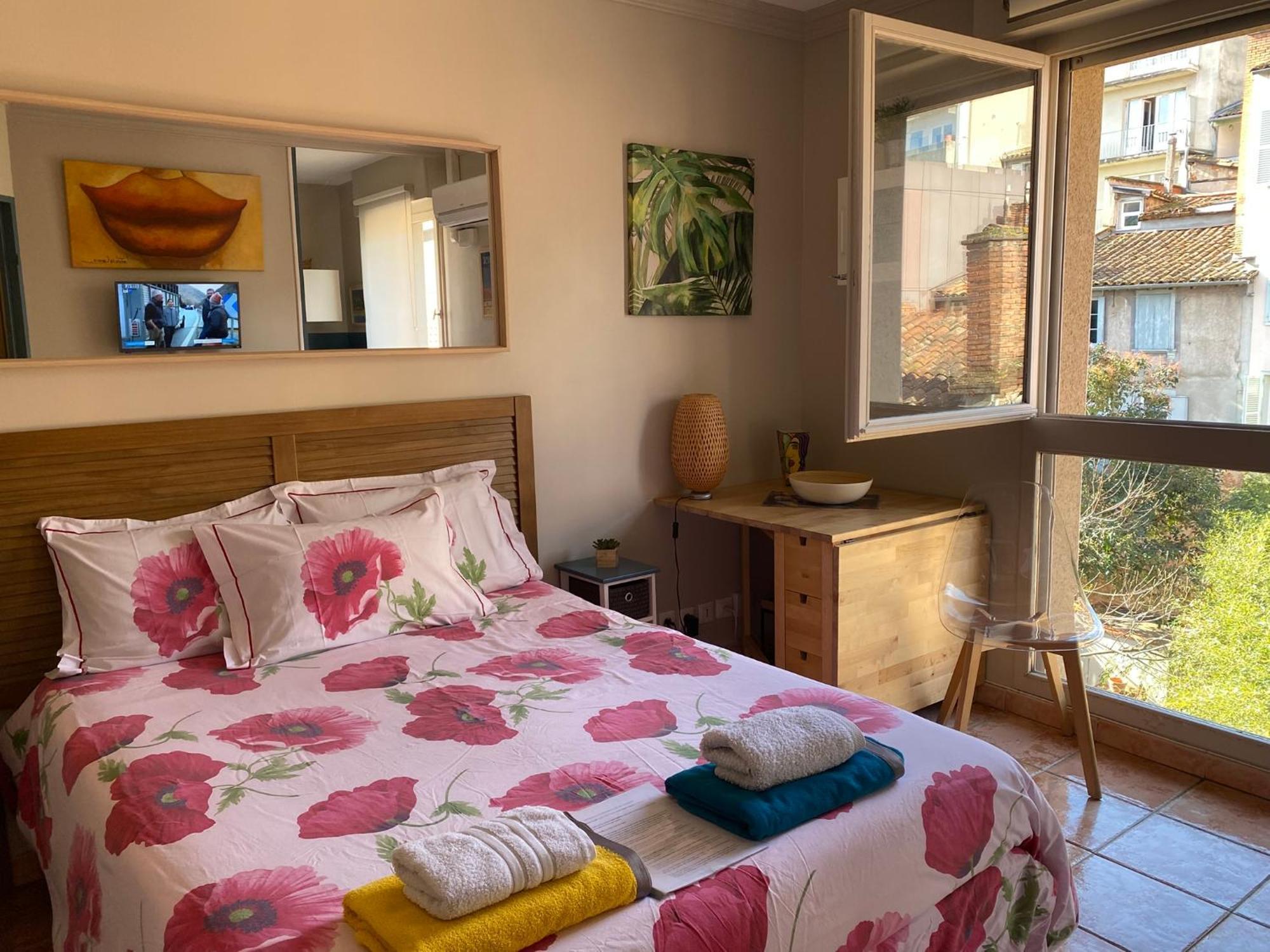 圖盧茲Meuble Tourisme Carmes 2 Etoiles, Entree Autonome,Wifi, Climatise, Petit Parking Prive公寓 外观 照片